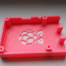 Корпус для Raspberry Pi B+ напечатанный 3d принтере (подходит для Raspberry PI v 2 и 3).  (цвет РОЗОВЫЙ)