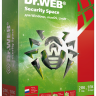 Dr.Web Security Space Комплексная защита от всех видов интернет-угроз (электронная лицензия, доставка только по e-mail)