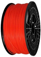 ABS пластик, Нить полимерная для 3D принтера, 1,75,  красный ТУ 6-05-1609-77, 600 грамм. 
