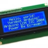 LCD Дисплей LCD2004 для Arduino символьный (синий)