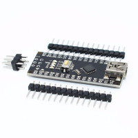 Nano V3.0 ATmega328P-MU CH340 Arduino совместимый контроллер выводы не распаяны.