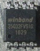 Flash память W25Q32FVSIG