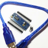 ARDUINO Nano V3.0 CH340 выводы не распаяны. С кабелем USB 2.0.