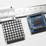 Комплект Светодиодная матрица LD-1088AS + MAX7219