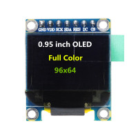 OLED RGB дисплей 0.95" 96x64, SPI, SSD1331 цветной